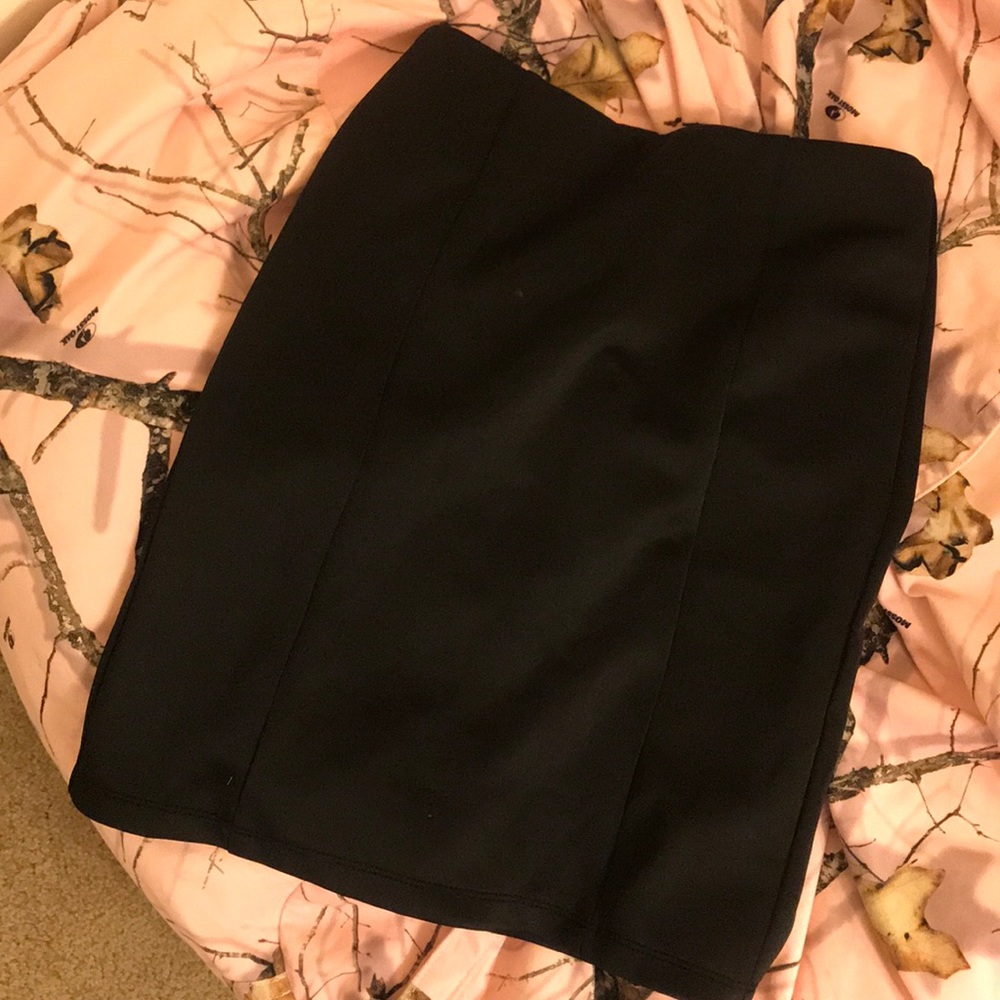 Black Dress Skirt